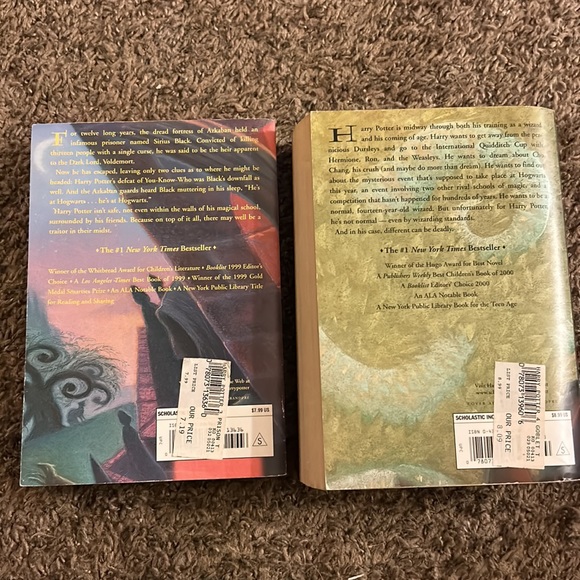 Harry Potter Books - Prisoner of Azkaban and Goblet of Fire by J.K. Rowling - Picture 2 of 2